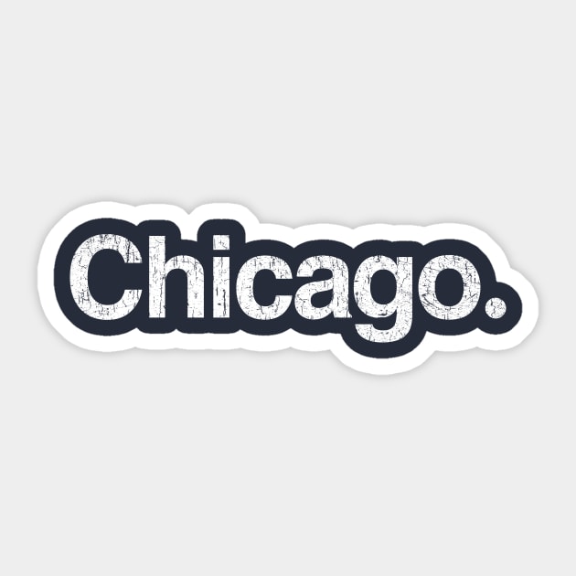 Chicago. Sticker by TheAllGoodCompany